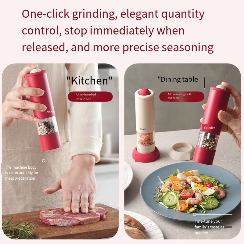 Electric Pepper Grinder for Ki - Marine Salt Mix reseña y precio