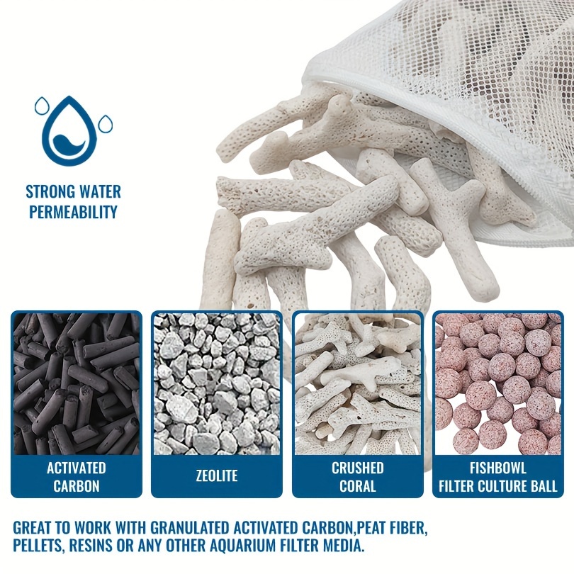 Reusable Zipper Filter Media B - Protein Skimmer Hang On reseña y precio