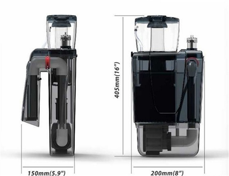 Bubble Magus BM QQ3 8W Externa - Protein Skimmer Hang On reseña y precio