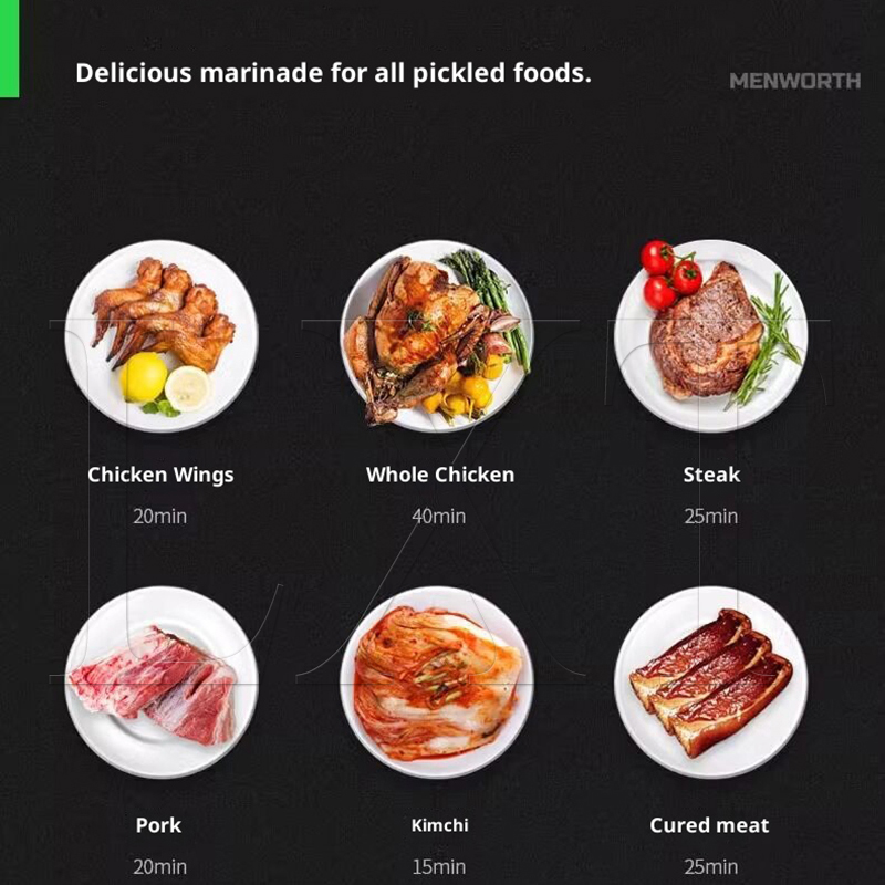 Vacuum Meat Salting Marinated  - Marine Salt Mix reseña y precio