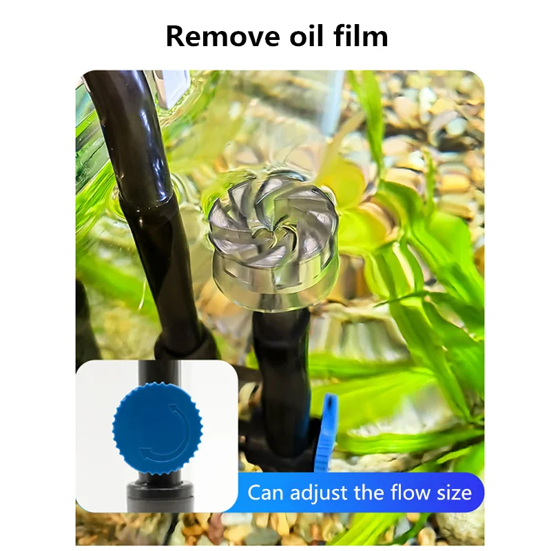 SUNSUN new fish tank filter YB - Protein Skimmer Hang On reseña y precio