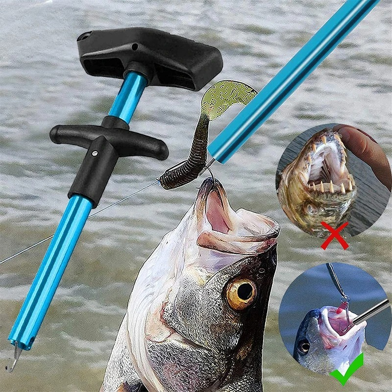 Portable Fish Hook Remover Com - Marine Salt Mix reseña y precio