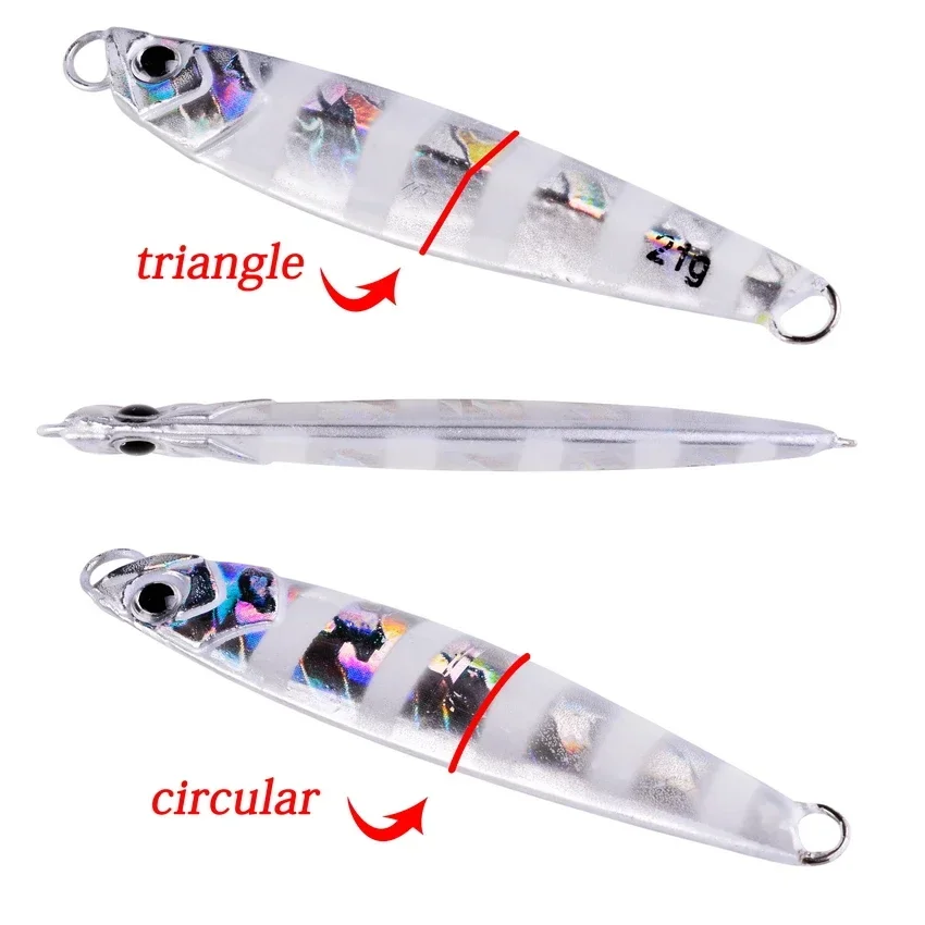 22PCS Metal Cast Jig Spoon Fih - Marine Salt Mix reseña y precio